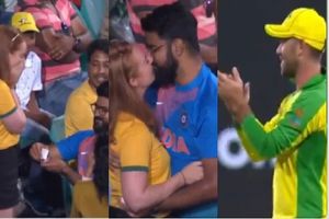 AUS vs IND 2nd ODI:ఆసీస్ అమ్మాయికి ఇండియన్ ఫ్యాన్ ప్రపోజ్.. ఒకే చెప్పడంతో ముద్దులతో ముంచెత్తాడు! (వీడియో)