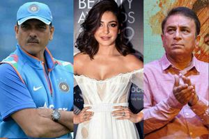 అనుష్క శర్మ X సునీల్ గవాస్కర్ డబుల్ మీనింగ్ వివాదం: బాలీవుడ్ బ్యూటీ తప్పులేదన్న రవిశాస్త్రి!