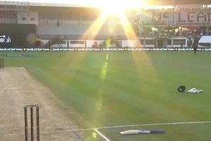 New Zealand vs Pakistan: ఆటకు అంతరాయం కలిగించిన సూర్యుడు!