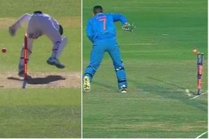 ధోనీ మార్క్‌ కీపింగ్‌ను గుర్తు చేసిన సాహా.. అచ్చం అతనిలానే రనౌట్(వీడియో)
