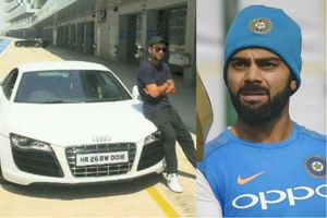 పోలీస్ స్టేషన్లో విరాట్ కోహ్లీ కారు.. ఇంతకూ ఏం జరిగిందంటే?