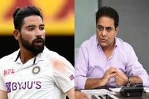 శెభాష్‌ సిరాజ్‌.. నీ ఆటను చూసి మీ తండ్రి గర్వపడుతాడు: మంత్రి కేటీఆర్