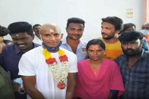 తలనీలాలు సమర్పించి మొక్కు తీర్చుకున్న టి. నటరాజన్!