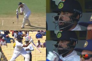 మైదానంలో రోహిత్ బ్యాటింగ్.. డ్రెసింగ్ రూమ్‌లో కోహ్లీ ఎంకరేజింగ్! ఇప్పుడు చెప్పండిరా అబ్బాయిలు!