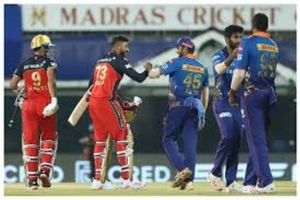 IPL 2021: ముంబై vs బెంగ‌ళూరు మ్యాచులో నమోదైన గణాంకాలు ఇవే!!