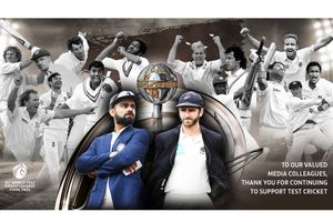 WTC Final: సింగిల్ పోస్టర్: 144 సంవత్సరాల టెస్ట్ క్రికెట్ హిస్టరీ.. నో అనిల్ కుంబ్లే ఫీట్