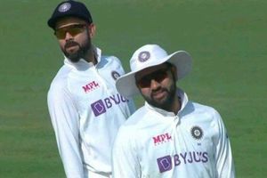 WTC Final 2021: కోహ్లీ అత్యుత్సాహం.. వెనుక నుంచి రోహిత్ అసహనం! వార్ మళ్లీ మొదలైందా?