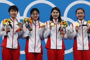 Tokyo Olympics 2021: ప్రపంచ రికార్డు నెలకొల్పిన చైనా అమ్మాయిలు.. 1996 తర్వాత ఇదే తొలిసారి!!