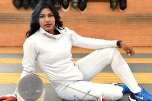 ఒలింపిక్స్‌‌లో గ్రేట్ స్టార్ట్: చదలవాడ ..భవానీ అవతారం: కత్తి ఝుళిపించి..6 నిమిషాల్లో ఫినిష్