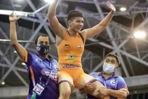 మెరిసిన ప్రియా మాలిక్‌.. భారత్‌ ఖాతాలో బంగారు పతకం!!