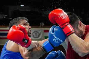 Tokyo Olympics 2021: 13 కుట్లు పడినా.. అలాగే పోరాడిన సతీశ్‌ కుమార్‌!!