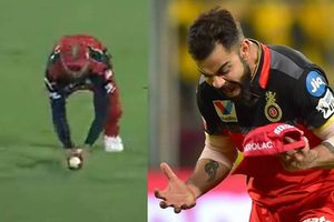 RCB vs CSK: విరాట్ కోహ్లీ కళ్లు చెదిరే క్యాచ్.. అచ్చం చేపపిల్లలానే డైవ్! చూస్తే వావ్ అనాల్సిందే!