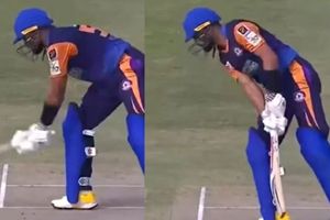 Viral video: అంత ఫ్రస్ట్రేషన్ ఎందుకు భయ్యా: షాట్ మిస్ కావడంతో ఈ స్టార్ ఓపెనర్ అనూహ్య చర్య