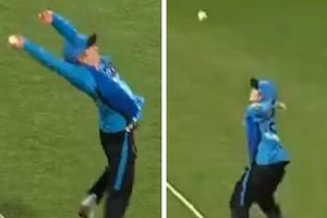 Bridget Patterson: బౌండరీ లైన్‌ వద్ద.. 'సూపర్ వుమెన్' స్టన్నింగ్‌ క్యాచ్‌! ఓ వాట్ ఏ క్యాచ్ (వీడియో)!!