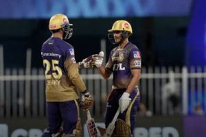 KKR vs RR: చెలరేగిన శుభ్‌మన్ గిల్, అయ్యర్.. రాజస్థాన్ ముందు భారీ లక్ష్యం!