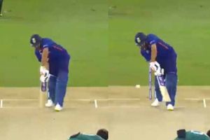 ఓయ్ రోహిత్.. ఆ బంతి ఎలా ఉందోయ్! ఫీల్డింగ్ చేస్తున్న హిట్‌మ్యాన్‌ను ఎగతాళి చేసిన ఫ్యాన్స్ (వీడియో)