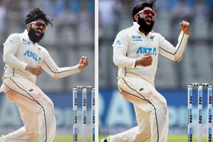 మూడో రోజు తొలి సెషన్‌ పూర్తి.. అజాజ్‌కే మరో రెండు వికెట్లు