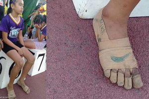 భళా బాలిక.. హోమ్ మేడ్ షూస్‌తో సత్తాచాటిన ఫిలిప్పిన్స్ చిన్నారి! (వైరల్ ఫొటో)