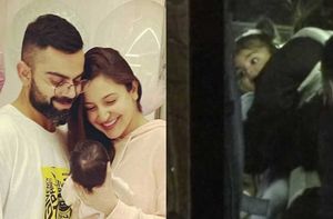 Vamika Photo:అచ్చం విరాట్ కోహ్లీలానే వామికా.. మీడియాకు చిక్కిన చిన్నారి రూపం! నెట్టింట వైరల్!