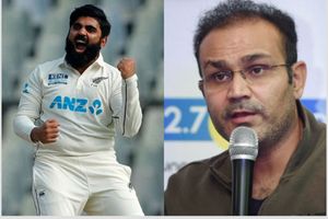 Ajaz Patel: సెహ్వాగ్ భాయ్.. ఆ రోజు నా బౌలింగ్‌ను చితక్కొట్టడం నాకింకా గుర్తుంది