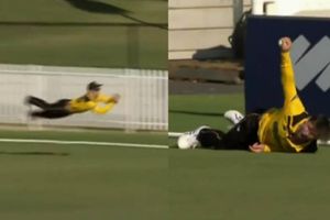 Catch of the summer: ఓరి దేవుడో.. చరిత్రలో నిలిచే క్యాచ్! చూస్తే నోరెళ్ల బెట్టాల్సిందే! (వీడియో)