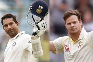 148 ఇన్నింగ్స్‌ల త‌ర్వాత అచ్చు గుద్దిన‌ట్లుగా ఒకేలా ఉన్న స‌చిన్, స్మిత్ గ‌ణాంకాలు.. నెట్టింట వైర‌ల్‌