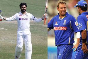 IND vs SL: సెంచరీతో తన కెప్టెన్‌కు నివాళులర్పించిన రవీంద్ర జడేజా (వీడియో)