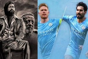 KGF క్రేజా? మజకా! పాపులర్ ఫుట్‌బాల్ లీగ్‌కు సౌత్ సినిమా ఫీవర్! రాకీభాయ్ పోజులో స్టార్ ప్లేయర్స్!