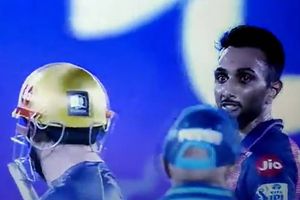 IPL 2022: మూసుకోని పోరా... ఆరోన్ ఫించ్ నోటి దూలకు ప్రసిధ్ కృష్ణ కౌంటర్ (వీడియో)