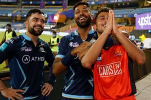 ‘క్షమించండి వదినమ్మ’.. హార్దిక్ సతీమణి నటాషాకు దండం పెట్టిన ఉమ్రాన్ మాలిక్!