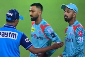 LSG vs RCB: నోబాల్‌ విషయంలో అంపైర్‌తో కేఎల్ రాహుల్ గొడవ.. రివ్యూ ఉందా? అంటూ అసహనం! (వీడియో)