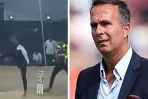 ఇదేందయ్యా ఇది.. మైకేల్ వానూ... ఈ షాట్ ఏడా చూడలే! (వీడియో)