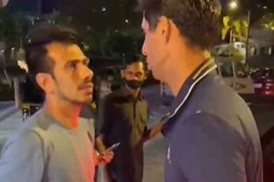 తాగిన మైకంలో చాహల్, నెహ్రా రచ్చ..! (వీడియో)