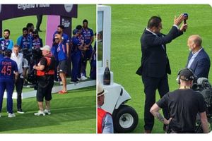 ట్రోఫీ ప్రెజెంటేషన్ వేదికపై సందడే సందడి.. రవిశాస్త్రికి కోహ్లీ, రిషబ్ పంత్ బంపరాఫర్..!