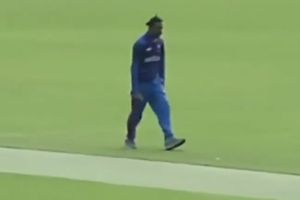 Serbia Bowler Celebration: ఇదేం సెలెబ్రేషన్ నాయనా.. వికెట్ తీస్తే పల్టీలు కొట్టి చచ్చిన శవంలా పడిపోయి..!