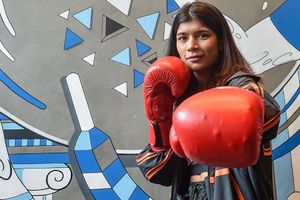 CWG 2022: విజయంతో విషెస్ చెప్పిన తెలంగాణ ముద్దు బిడ్డ.. వైరల్‌గా మారిన నిఖత్ జరీన్ చర్య!