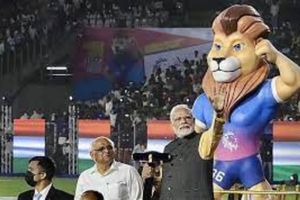 36వ నేషనల్ గేమ్స్ ప్రారంభించిన ప్రధాన మోదీ.. అగరంగ వైభవంగా ప్రారంభ వేడుకలు!