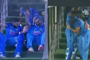 సంతోషంతో చిన్నపిల్లల్లా కోహ్లీ, రోహిత్ సెలబ్రేషన్స్.. నెటిజన్లను తెగ ఆకట్టుకుంటున్న వీడియో