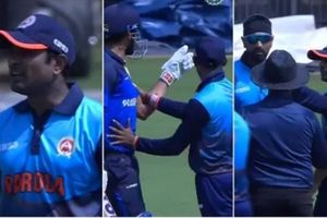 Ambati Rayudu: మైదానంలో మళ్లీ గొడవ.. యువ ప్లేయర్‌తో తెలుగు తేజం వాగ్వాదం! (వీడియో)