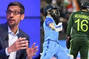IND vs PAK: పాక్ అభిమాని ఎటకారం.. గూగుల్ సీఈవో వ్యంగ్యాస్త్రం! అన్ని మూసుకున్న...!