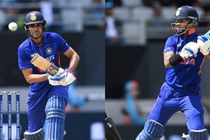 INDvsNZ: హాఫ్ సెంచరీలతో మెరిసి.. ఆ వెంటనే గిల్, ధవన్ ఇద్దరూ అవుట్!