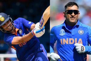 ‘నా కంటే నీ అరంగేట్రమే నయంరా.. నేనైతే డకౌట్’.. శుభ్‌మన్‌తో ధోనీ.. నవ్వులే నవ్వులు!