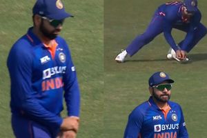 INDvsBAN: క్యాచ్ వదిలేసి పారిపోయిన రోహిత్.. కెప్టెన్ మైదానం వీడటంపై మండిపడుతున్న ఫ్యాన్స్..!