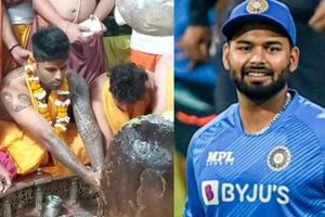 INDvsNZ : మహాకాలేశ్వర్ ఆలయంలో టీమిండియా.. పంత్ త్వరగా కోలుకోవాలని పూజలు!