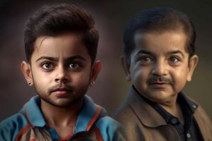 పసి పిల్లల్లా టీమిండియా క్రికెటర్లు.. రోహిత్ శర్మ బుగ్గ అయితే కొరకాల్సిందే! (ఫొటోలు వైరల్)