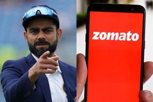 BGT: సీల్ తీయని ఫోన్ పోగొట్టుకున్న కోహ్లీ.. ఈ బాధ వర్ణాతీతం అంటూ ట్వీట్! జొమాటో ఫన్నీ కామెంట్!