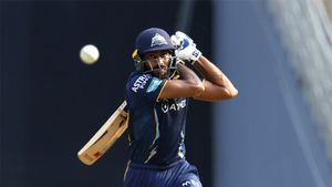 GT vs KKR: శంకరన్న విధ్వంసం.. కోల్‌కతా ముందు భారీ లక్ష్యం!