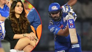 Rohit Sharma.. కంప్లీట్ ఫ్యామిలీ మేన్: మ్యాచ్ గెలిచిన వెంటనే ఆమెకు వీడియో కాల్