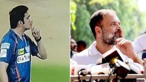 Karnataka results: మొన్న కోహ్లీ.. నేడు రాహుల్ గాంధీ! గంభీర్‌కు ఇచ్చిపడేసారుగా!