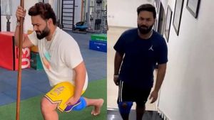 భారత అభిమానులకు గుడ్ న్యూస్.. ప్రాక్టీస్ మొదలుపెట్టిన రిషభ్ పంత్ (వీడియో)